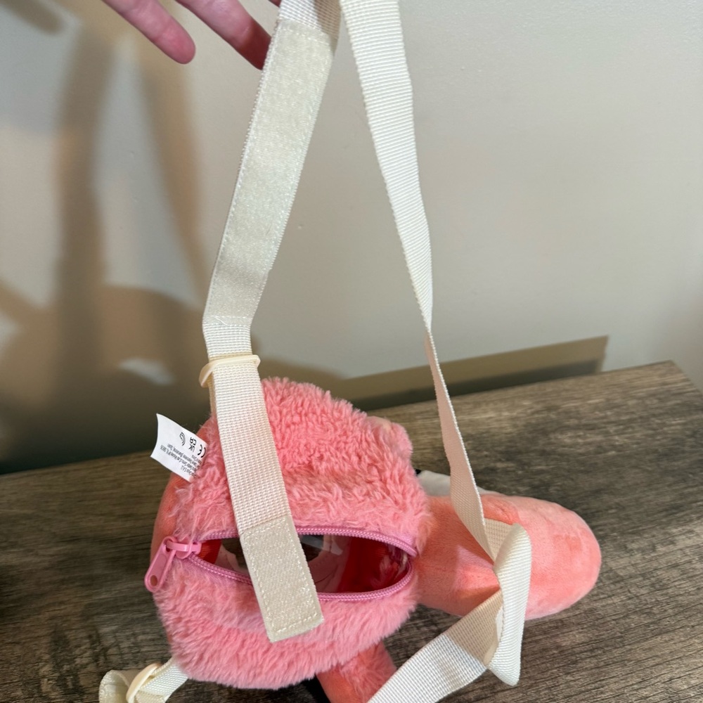Chupa Chups Lollipop Pink Flamingo Plush Backpack Limited Edition - Picture 9 of 11